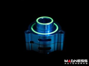 Alfa Romeo Stelvio 2.0L Blow Off Adapter Plate - SILA Concepts - Blue